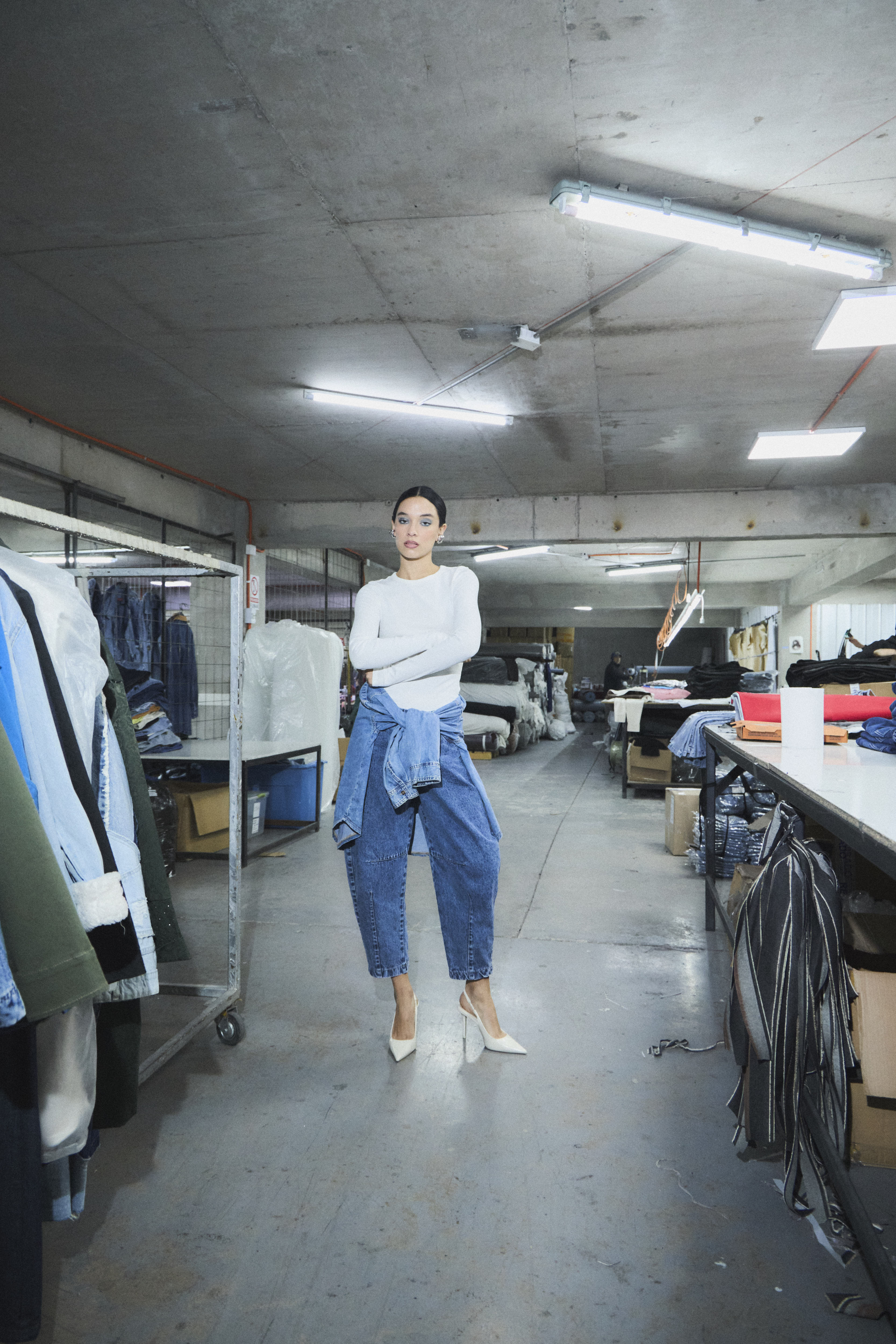 Jeans Quellen Azul